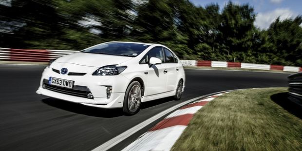 Toyota Prius TRD took on the Nurburgring. Photo / Supplied