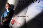 WHITE OUT: Edin Whitehead with the magazine featuring her winning photo. BEN FRASER 170714bf13 WHITE OUT: Edin Whitehead with the magazine featuring her winning photo. BEN FRASER 170714bf13