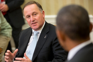 John Key's recent visit to the White House certainly didn't hurt National - and the PM's - popularity in the polls. AP Photo/Pablo Martinez Monsivais