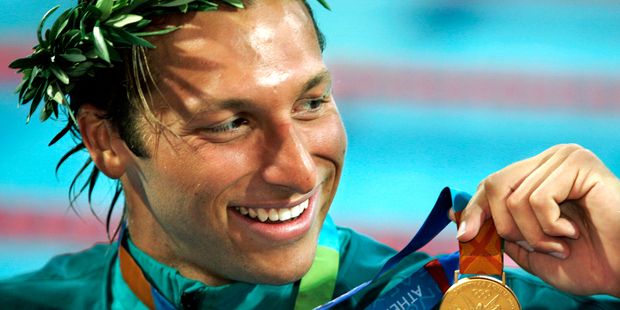 Swimmer Ian Thorpe. Photo / AP