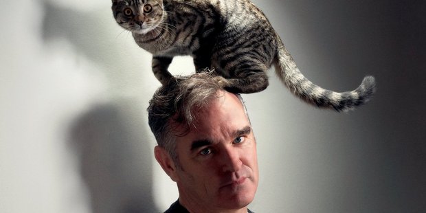 Morrissey (and friend).