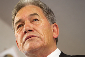 New Zealand First Leader Winston Peters. Photo / New Zealand Herald Photograph / Richard Robinson.
