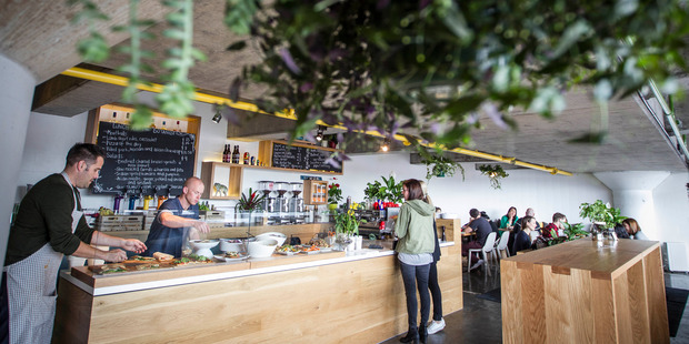 The Botanist restaurant, Wellesley Street, Auckland. Photo / Michael Craig