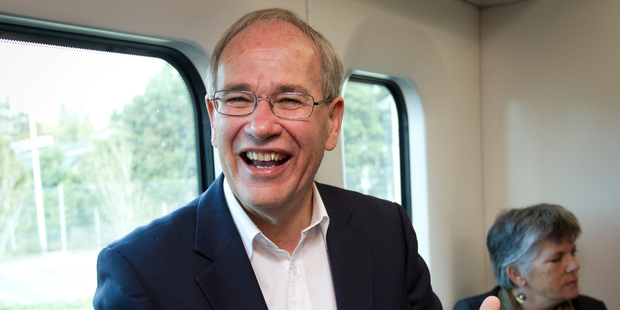 Auckland mayor Len Brown regards the City Rail link as the Auckland's number one priority. Photo / Sarah Ivey