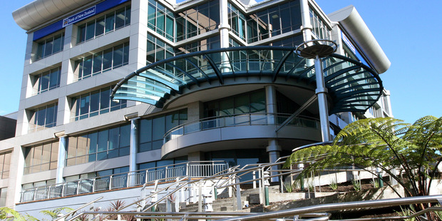 Hamilton City Council is looking at the potential sale of Knox Street carpark, Riverlea Theatre, and the BNZ building (pictured).