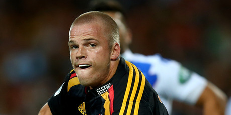 Gareth Anscombe will follow his international dream to Wales when the Blues could have used his services. Photo / Getty Images