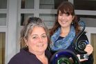 Jacqui Knight (left) of Katch Katikati and Anita Schoreder of Waihi Beach Events & Promotions with the trophies to be awarded at the business awards. Jacqui Knight (left) of Katch Katikati and Anita Schoreder of Waihi Beach Events & Promotions with the trophies to be awarded at the business awards.