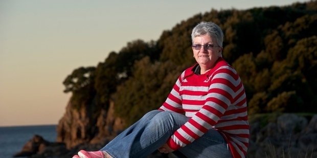 TAKING ACTION: Catherine Hunt is the driving force behind the petition to bring back Leisure Park on Moturiki Island. PHOTO / GEORGE NOVAK