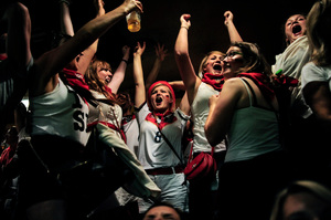 German fans celebrated around the world. Photo / AP