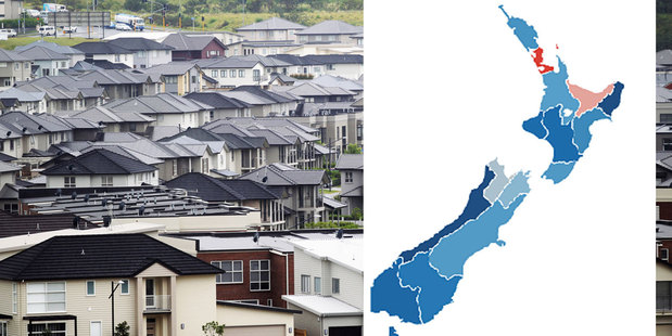 New Zealand house prices are very high, compared to history and globally, according to a new report. Photos / NZ Herald.