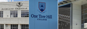 Auckland Grammar, One Tree Hill College and Epsom Girls' Grammar.