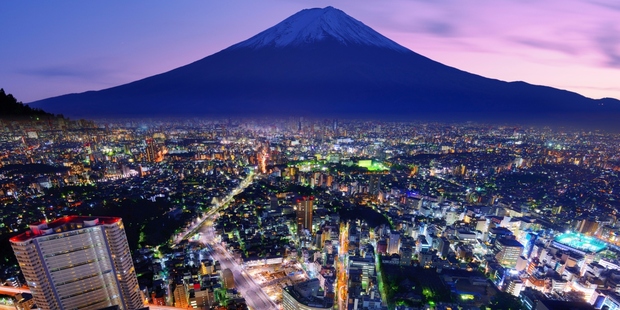 Tokyo and Fuji, Japan. The number of cyberattacks in Japan surpassed 1 million in 2012, more than doubling from two years earlier. Photo / Thinkstock
