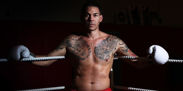Muay Thai instructor Alexis Lazo has had almost 100 professional fights around the globe. Photo/Joel Ford