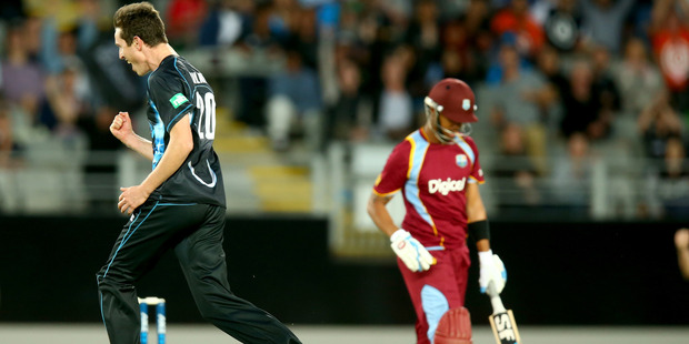 Adam Milne has been the talk of New Zealand cricket for the last week. Photo / Getty