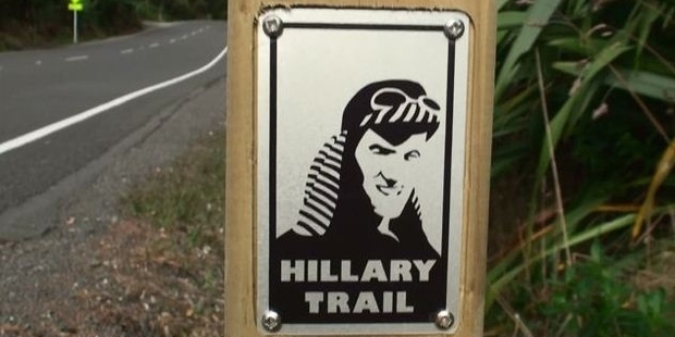 Marker plaques on the Hillary Trail in the Waitakeres are disappearing.