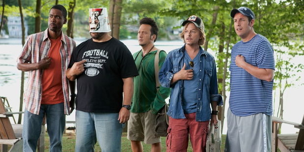 Adam Sandler is up for eight Razzie awards thanks to his film, Grown Ups 2.