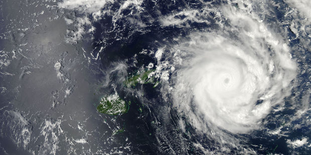 Tropical Cyclone Ian strikes Tonga. Photo / NASA