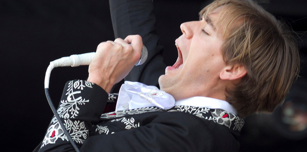 The Hives rocked the Big Day Out at Western Springs. Photo / Natalie Slade