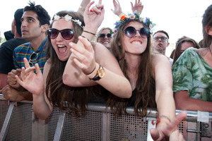 Overall crowds were well-behaved at this year's Big Day Out. Photo / Natalie Slade
