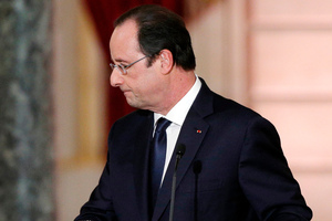 French President Francois Hollande. Photo / AP