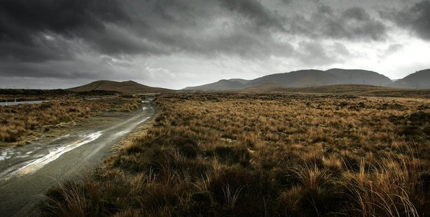 The Desert Road area at Waiouru