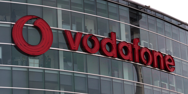 The Vodafone building on the corner of Halsey St and Fanshawe St in central Auckland. Photograph by Brett Phibbs