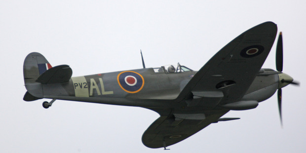 The Supermarine Spitfire fighter which will take to the skies as part of a major air event next month.