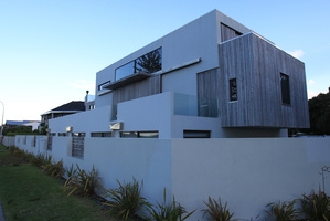 Gareth Morgan's house on Marine Parade.