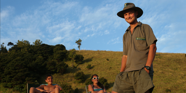 Mike Douglass enjoys his job in the Bay of Islands, but says he longs for the mountains. Photo / David White