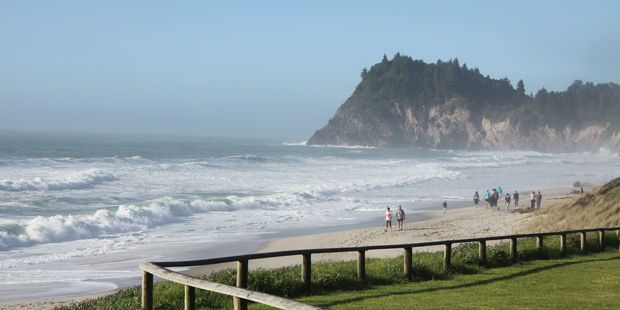 Whiritoa Beach.