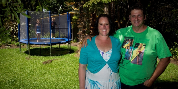 Kate and Craig Douglas say that going through adversity has given them perspective. Photo / Sarah Ivey
