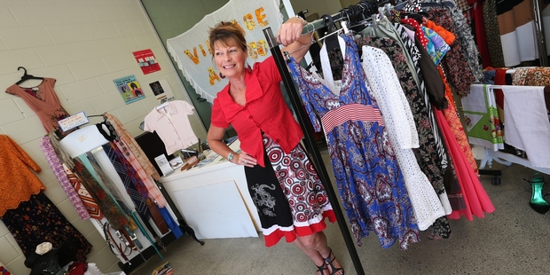Jenny Hill loves the vibrancy of Tutukaka and says business has been going so well at her shop, Vintage a Go-Go, that she plans to be open year-round. Photo / Michael Cunningham