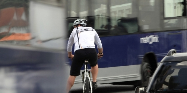 New Zealand drivers don't tend to look for cyclists as there aren't big numbers of them about. Photo / Dean Purcell