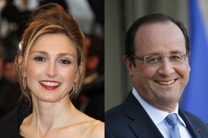 Actress Julie Gayet, who is reported to have had an affair with French President Francois Hollande. Photo / AFP