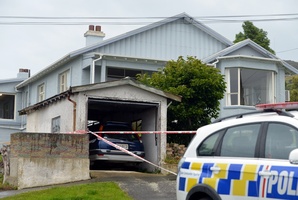 The house at the centre of the triple shooting in Kiwi Street, Dunedin. Photo / ODT