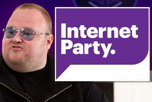 Kim Dotcom. Photo / Richard Robinson