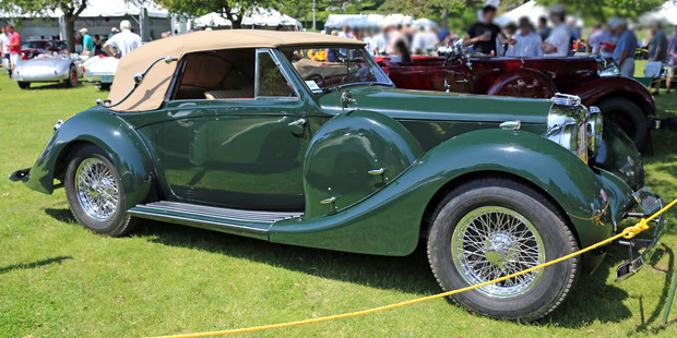 Lagonda made some beautiful cars before the Second World War. Photo / Wiki Commons
