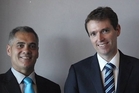 IN THE RING: Newly-announced Conservative Party candidate for Wairarapa Brent Reid, left, stands with party leader Colin Craig.PHOTO/SUPPLIED IN THE RING: Newly-announced Conservative Party candidate for Wairarapa Brent Reid, left, stands with party leader Colin Craig.PHOTO/SUPPLIED