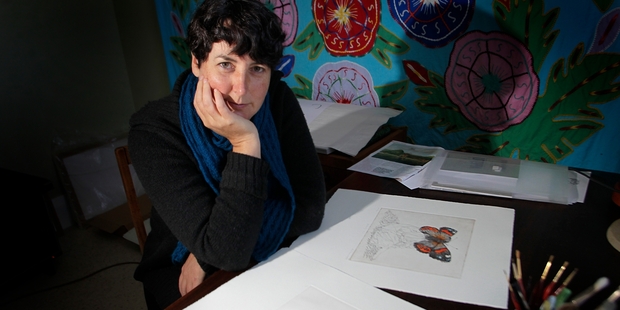 Artist Margaret Silverwood is one of four Wanganui artists who have made the short list of the prestigious Parkin Prize.
