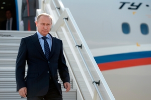 Vladimir Putin is under pressure after the MH17 tragedy. Photo / AP