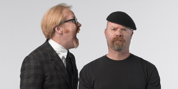 Jamie Hyneman and Adam Savage