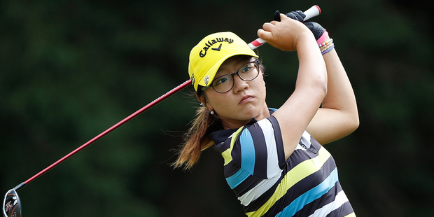 Lydia Ko in action during the third round of the LPGA Tour's Marathon Classic in Ohio. Photo / Getty Images