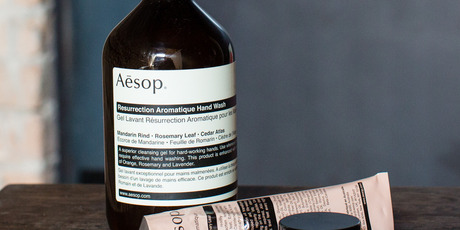 Aesop products. Photo / Maya Vidulich.