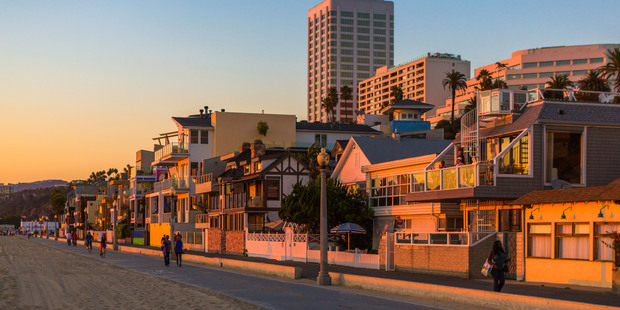 Cycling is a great way to tour Santa Monica. Photo / Lloyd Raboff