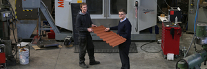 Pearce Group general manager Lars Thiel-Lardon (right) with his design manager Nathan Candy, in Katikati. Photo/John Borren