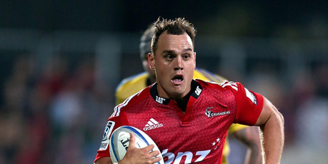 Israel Dagg of the Crusaders. Photo / Getty Images