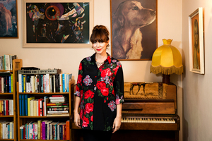 Events coordinator Libby Hunt at home. Photo / Babiche Martens.