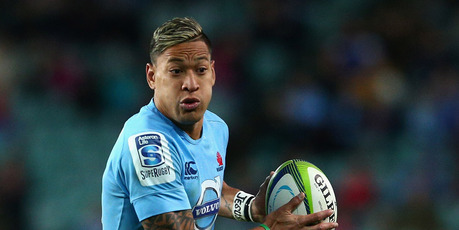 Israel Folau of the Waratahs. Photo / Getty Images