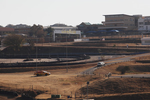 A partial view of the Kyalami race track is seen Thursday July 24, 2014 north of Johannesburg. The South African unit of sports car maker Porsche bought the Kyalami race track for $19.5 million.
