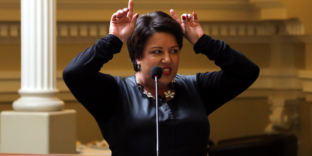 Paula Bennett Minster of Social Development. Photo / Stuart Munro
